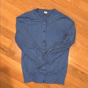 J. Crew Light Blue Knit Sweater